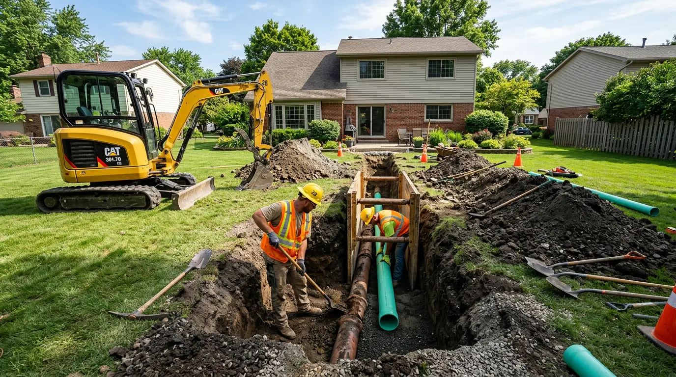 Sewer Line Replacement in Dalton, MA